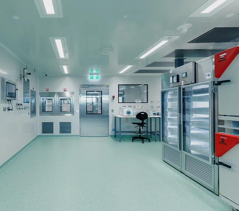 Facility 1 Inside the Cell Therapies Facility